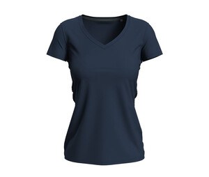 STEDMAN ST9710 - V-neck T-shirt for women Blue Midnight