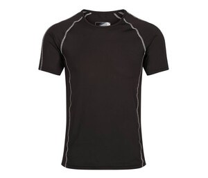 REGATTA RGS227 - Stretch short-sleeved T-shirt Black